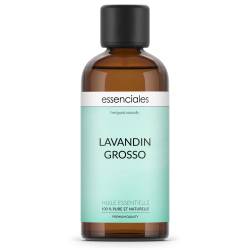 Aceite esencial de Lavandín Grosso, 100% puro y natural, 100 ml.