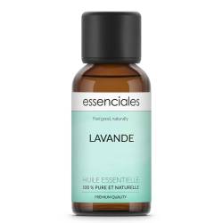 Aceite esencial de Lavanda, 100% puro y natural, 30 ml.