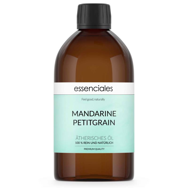 Aceite esencial de Petitgrain mandarino, 100% puro y natural, 500 ml.