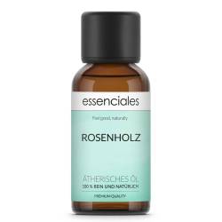 Aceite esencial de Palo de Rosa, 100% puro y natural, 30 ml.