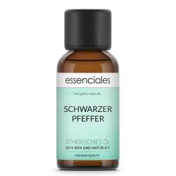 Aceite esencial de Pimienta negra, 100% puro y natural, 30 ml.