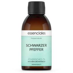 Aceite esencial de Pimienta negra, 100% puro y natural, 200 ml.