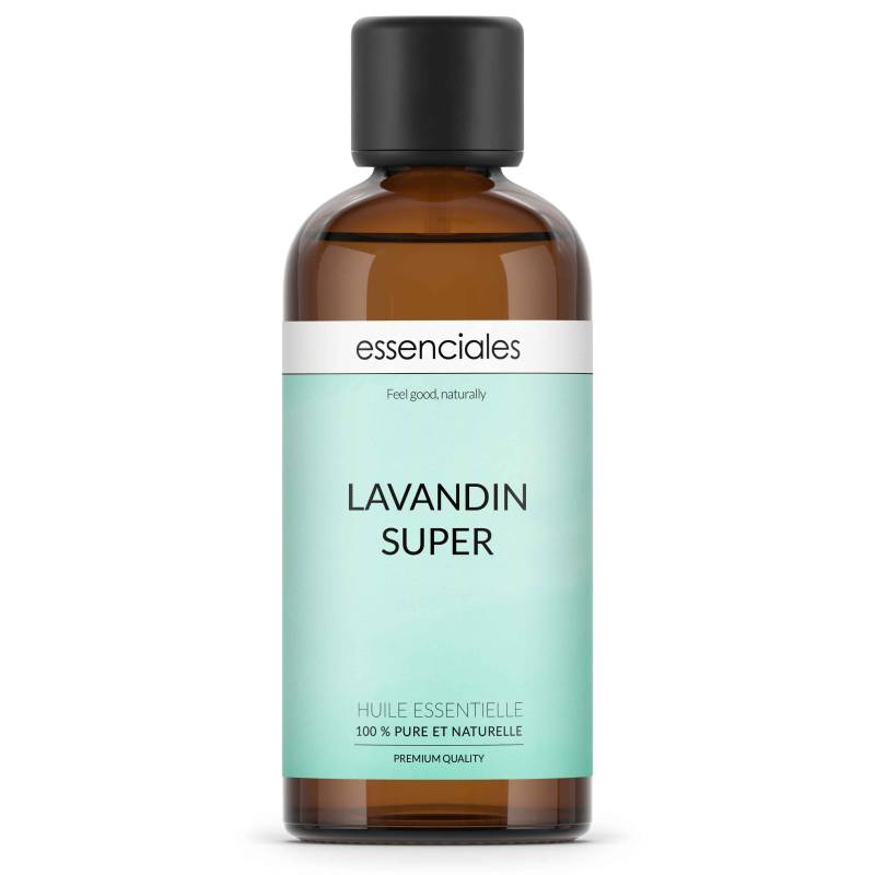 Aceite esencial de Lavandín Súper, 100% puro y natural, 100 ml.