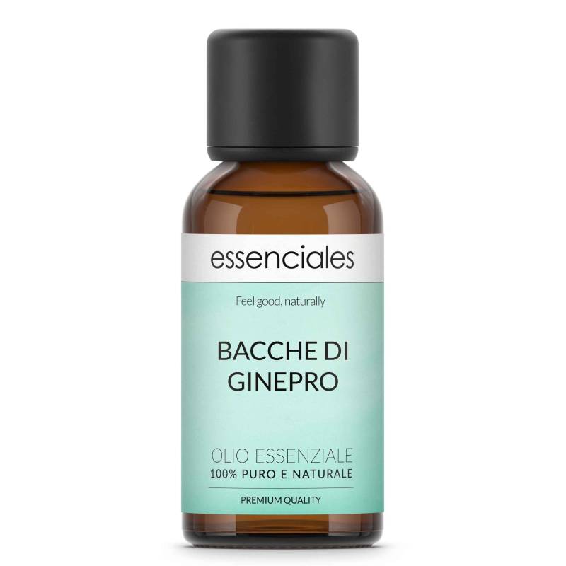 Aceite esencial de Baya de Enebro, 100% puro y natural,  30 ml.