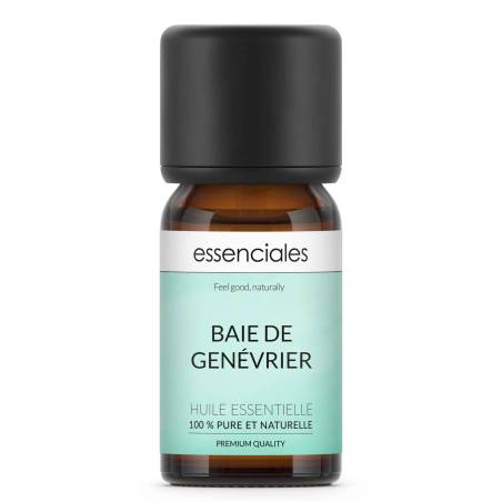 Aceite esencial de Baya de Enebro, 100% puro y natural,  10 ml.