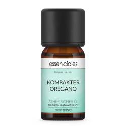 Aceite esencial de Orégano compacto, orégano salvaje o extremeño, 100% puro y natural, 10 ml.