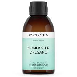 Aceite esencial de Orégano compacto, orégano salvaje o extremeño, 100% puro y natural, 200 ml.