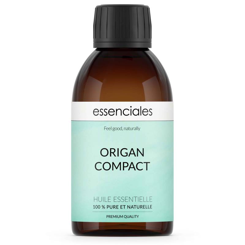 Aceite esencial de Orégano compacto, orégano salvaje o extremeño, 100% puro y natural, 200 ml.