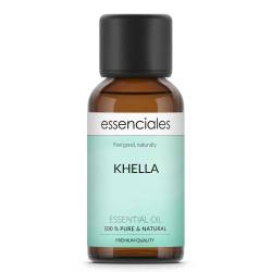 Aceite esencial de Biznaga, 100% puro y natural, 30 ml.