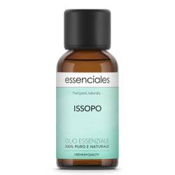 Olio essenziale di Issopo, 100% puro e naturale, 30 ml.