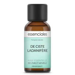 Huile essentielle de Ciste, 100% pure et naturelle, 30 ml.
