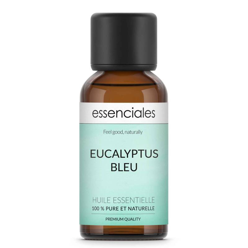 Huile essentielle d'Eucalyptus Bleu (citriodora), 100% pure et naturelle, 30 ml.