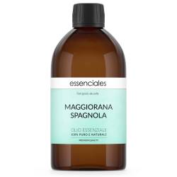 Aceite esencial de Mejorana española, 100% puro y natural, 500 ml.