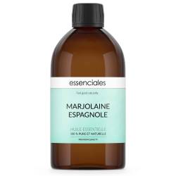 Aceite esencial de Mejorana española, 100% puro y natural, 500 ml.