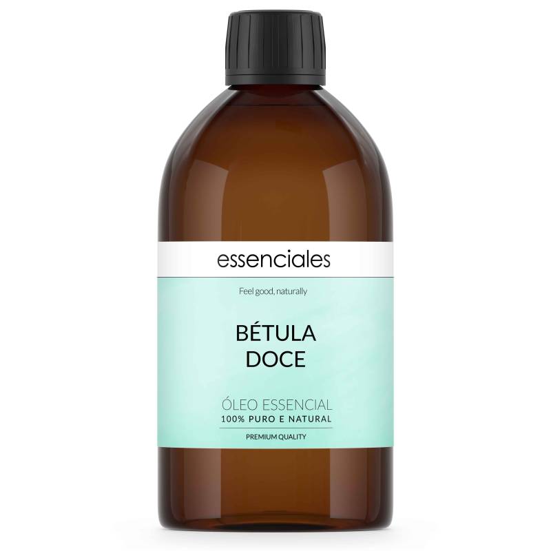 Óleo essencial de Bétula doce, 100% puro e natural, 500 ml.