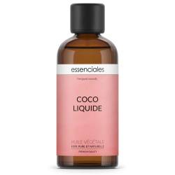 Aceite de coco líquido (fraccionado caprico caprilico), 100% natural,  100 ml