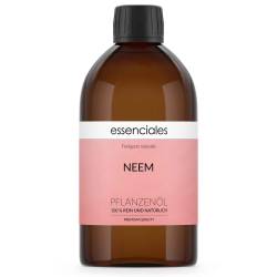 Aceite de Nim (neem, azadirachta indica), 100% natural, 500 ml