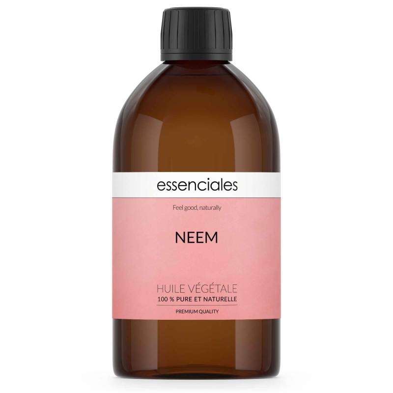 Aceite de Nim (neem, azadirachta indica), 100% natural, 500 ml