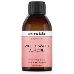 Sweet Almond Whole Oil, pure & natural, 200 ml.