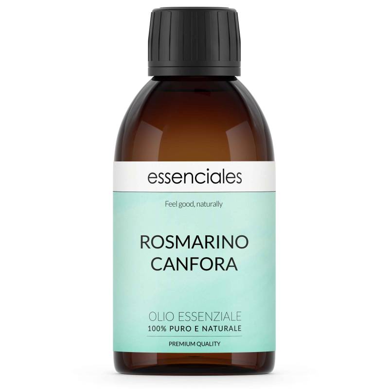 Aceite esencial de Romero alcanfor, 100% puro y natural, 200 ml.