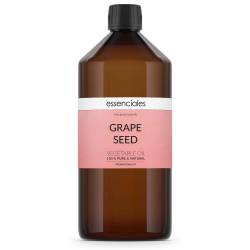 Grape Seed Oil, 100% natural, 1 litro.