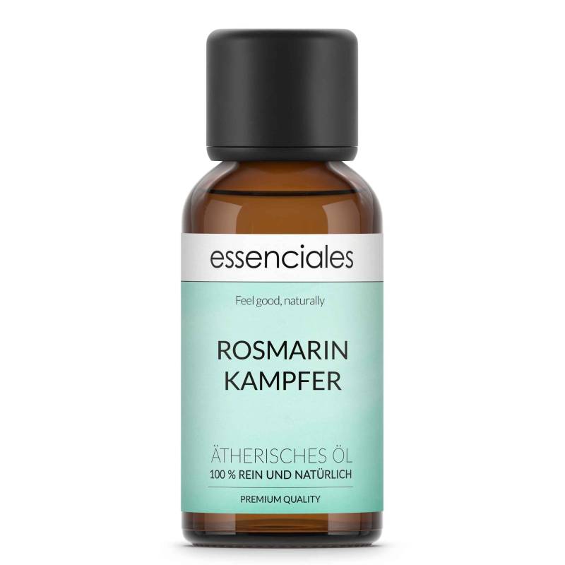 Aceite esencial de Romero alcanfor, 100% puro y natural, 30 ml.
