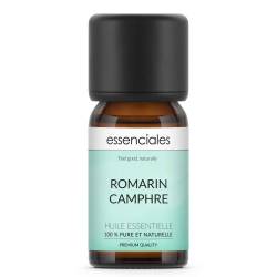 Aceite esencial de Romero alcanfor, 100% puro y natural, 10 ml.