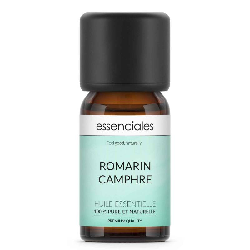 Aceite esencial de Romero alcanfor, 100% puro y natural, 10 ml.