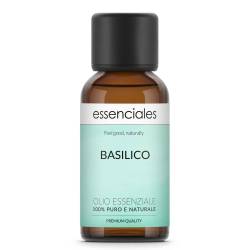 Aceite esencial de Albahaca basílico, 100% puro y natural, 30 ml.