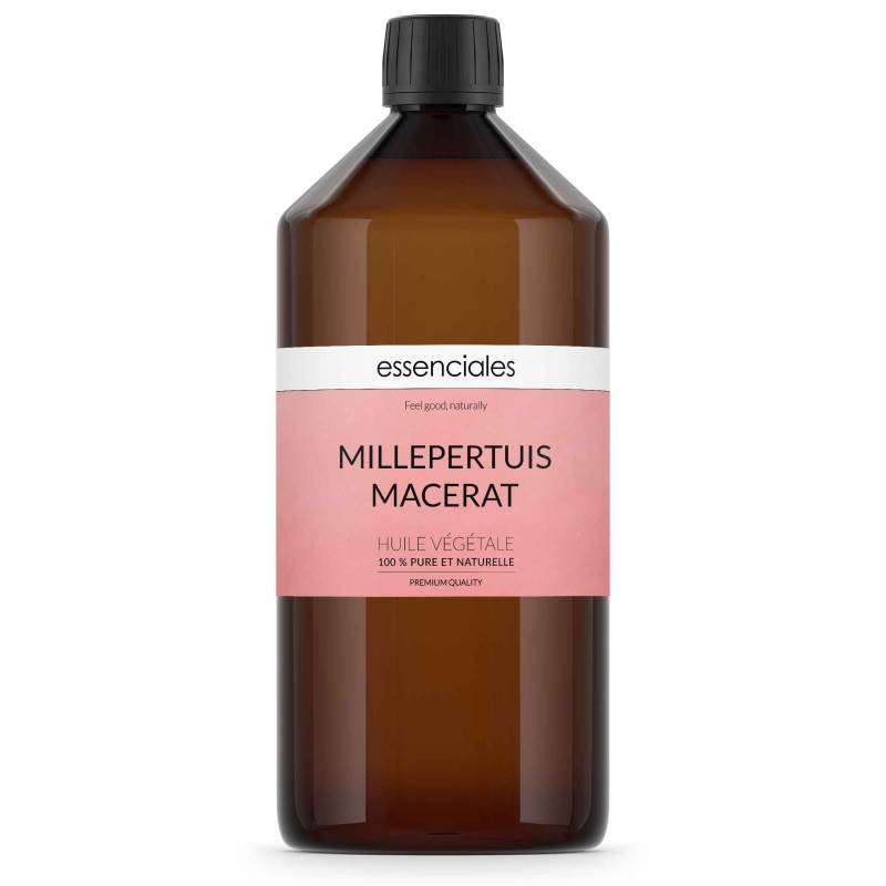 Macerado de Hipérico o Hierba de San Juan, 100% natural en aceite de oliva, 1 litro