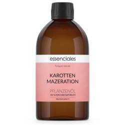Aceite de Zanahoria, macerado 100% natural, 500 ml