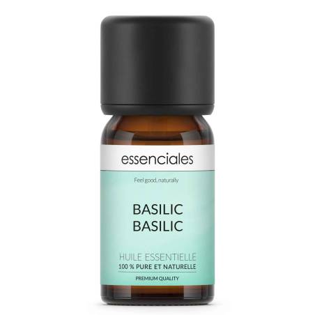 Aceite esencial de Albahaca basílico, 100% puro y natural, 10 ml.