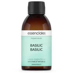 Aceite esencial de Albahaca basílico, 100% puro y natural, 200 ml.