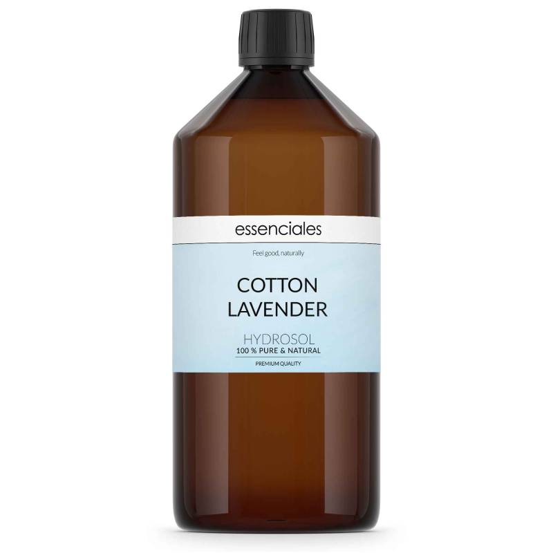 Cotton Lavender Hydrosol, 100% pure & natural, 1 litre.