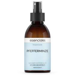Agua de menta piperita, hidrolato 100% puro y natural, 200 ml.
