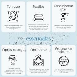 Eau de Menthe Poivrée - Hydrolat 100% naturel | Essenciales.com
