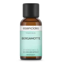 Aceite esencial de Bergamota, 100% puro y natural, 30 ml.