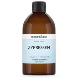 Agua de Ciprés natural, hidrolato puro y natural de ciprés, 500 ml.