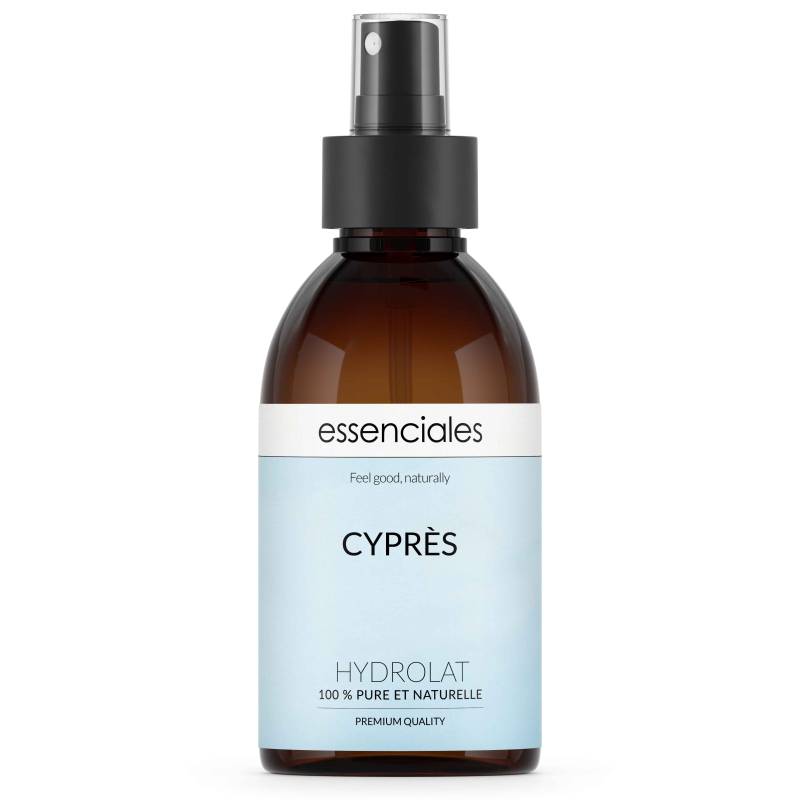 Agua de Ciprés natural, hidrolato puro y natural de ciprés, 200 ml.