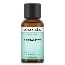 Aceite esencial de Bergamota, 100% puro y natural, 30 ml.