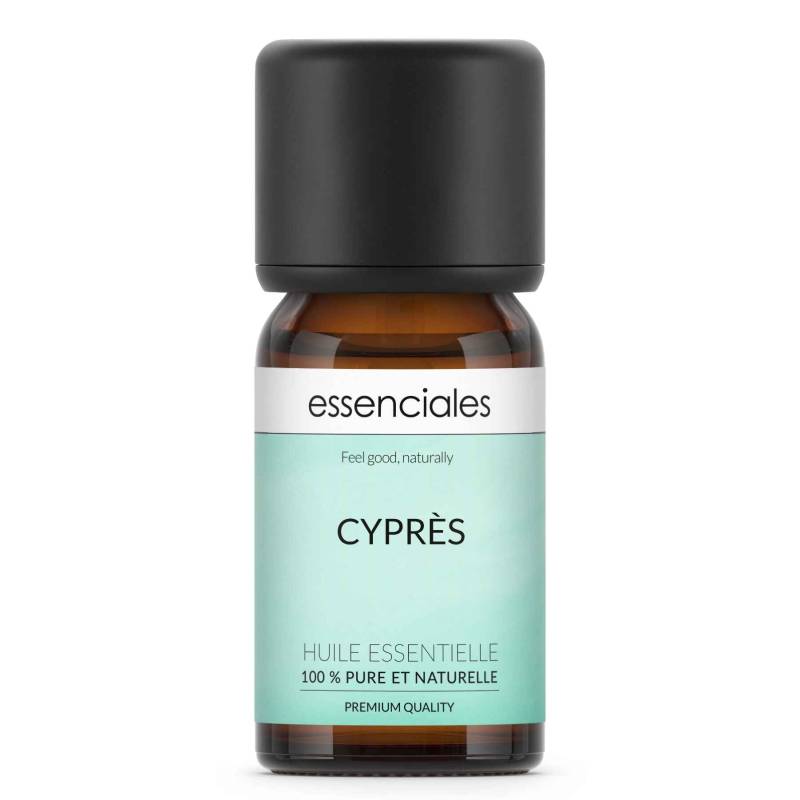 Aceite esencial de Ciprés, 100% puro y natural, 10 ml.
