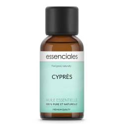 Aceite esencial de Ciprés, 100% puro y natural, 30 ml.
