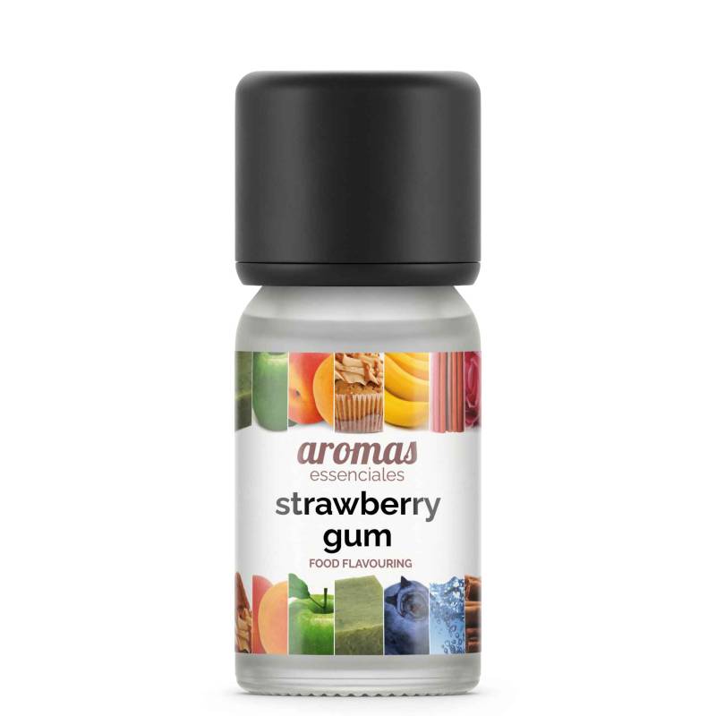 Strawberry bubblegum food flavouring, 10 ml.
