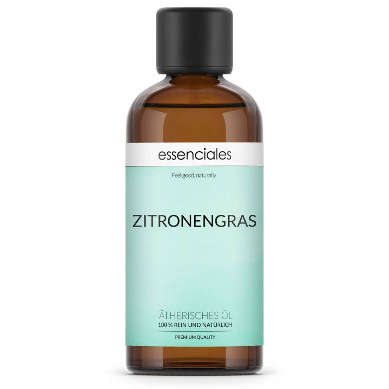 Aceite esencial de Lemongrass, 100% puro y natural, 100 ml.
