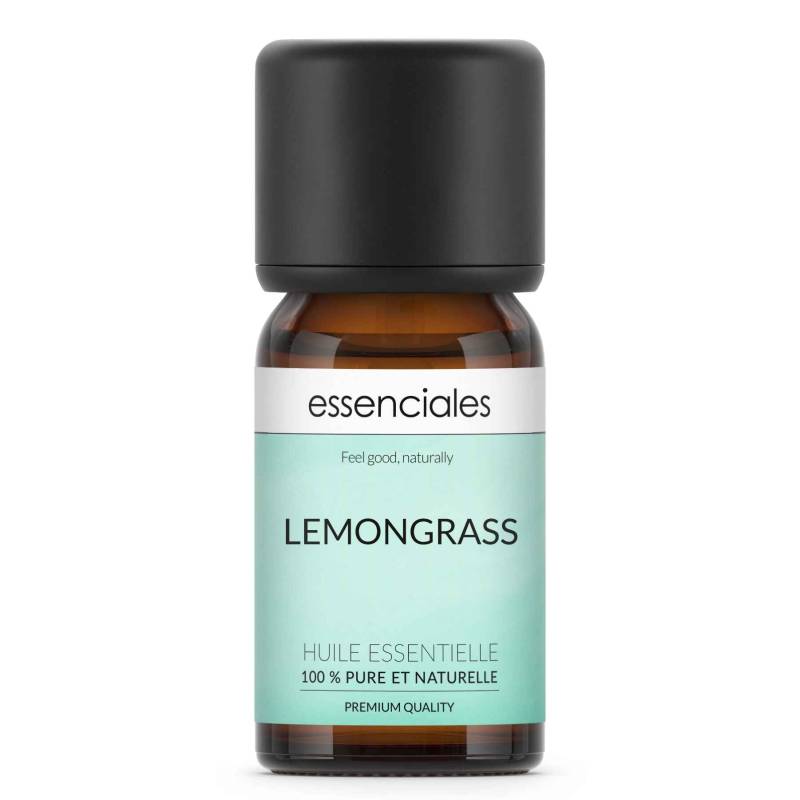 Aceite esencial de Lemongrass, 100% puro y natural, 10 ml.
