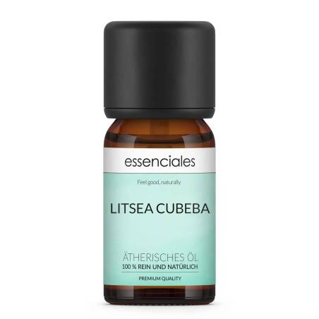 Aceite esencial de Litsea Cubeba, 100% puro y natural, 10 ml.