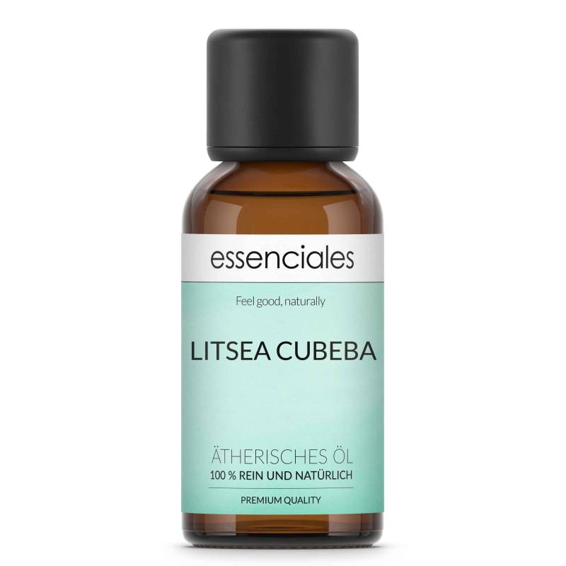 Aceite esencial de Litsea Cubeba, 100% puro y natural, 30 ml.