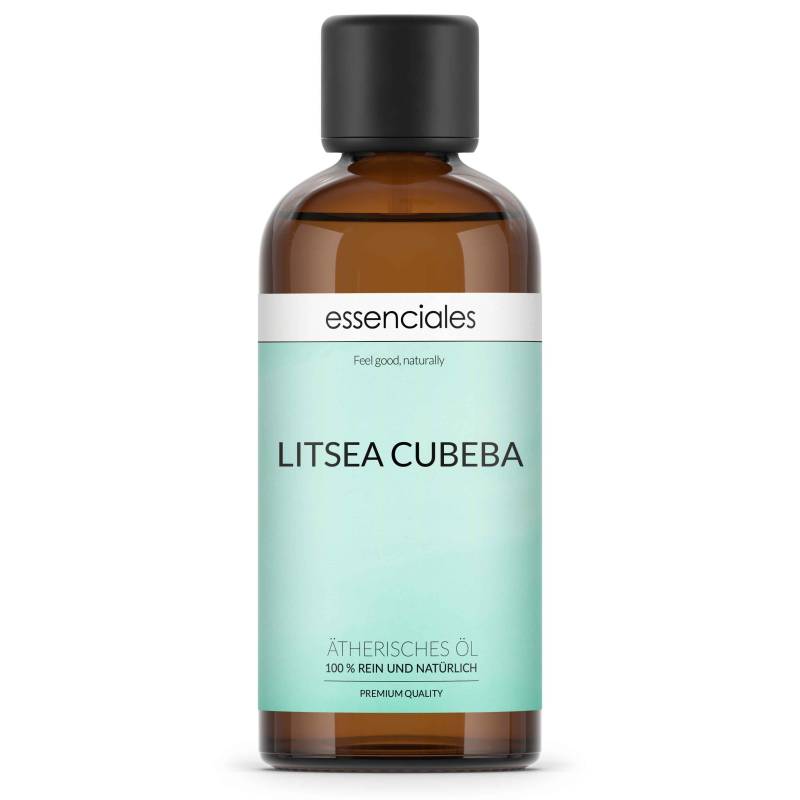Aceite esencial de Litsea Cubeba, 100% puro y natural, 100 ml.