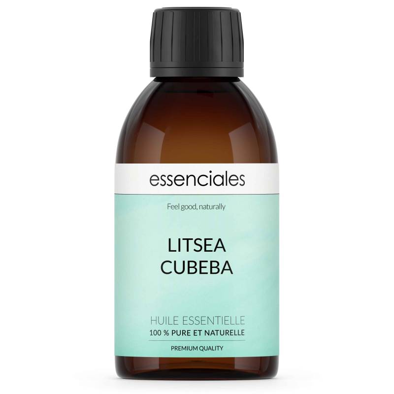 Aceite esencial de Litsea Cubeba, 100% puro y natural, 200 ml.