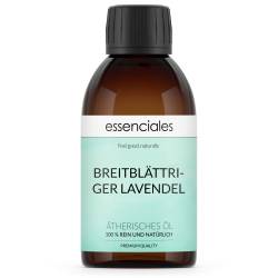 Aceite esencial de Espliego, 100% puro y natural, 200 ml.